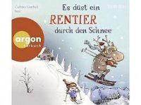 Es düst ein Rentier durch den Schnee