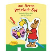 Das Arena Prickel-Set- Bunte Frühlingsbilder zum Aufstellen